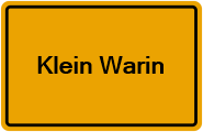 Grundbuchauszug Klein Warin